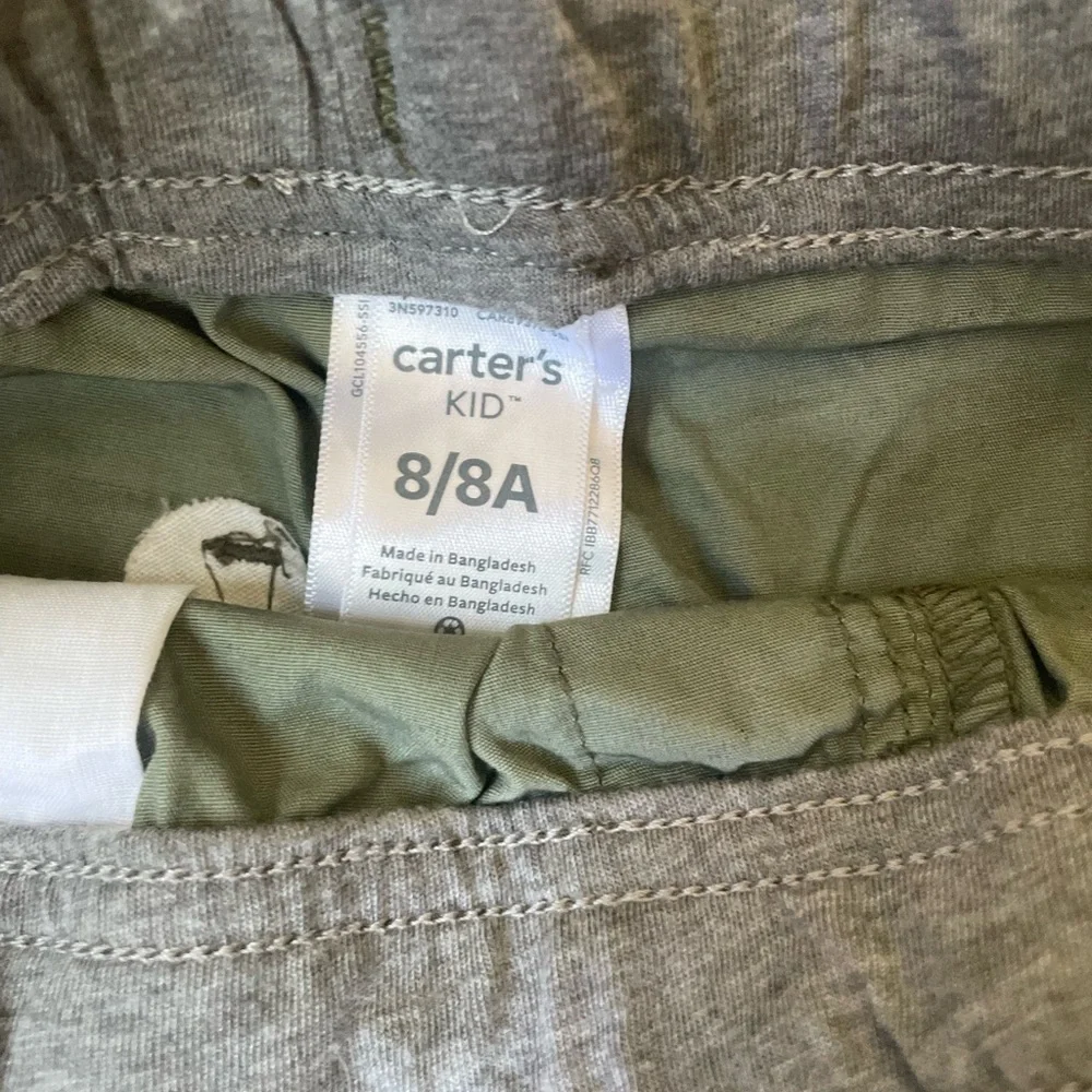 NWT Carters boys cameo joggers